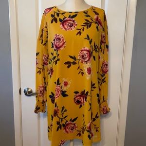 Long Sleeve Floral Dress